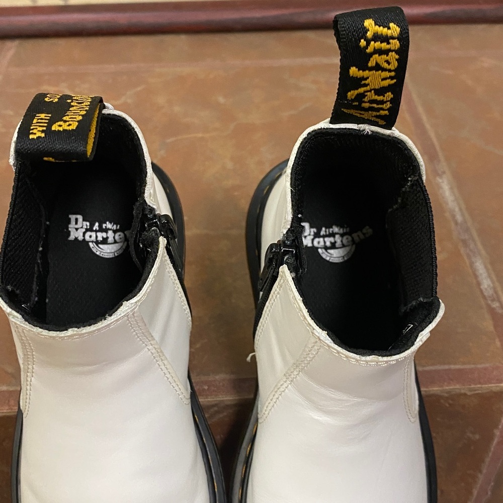 DR MARTENS JUNIOR 2976 LEATHER CHELSEA BOOTS SZ 13 US - Picture 8 of 10